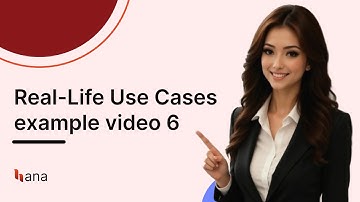 Boost Your Productivity with Hana: Real-Life Use Cases Example Video 6