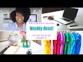 How to Improve Your Week | The Weekly Reset #productivity #lifeorganization