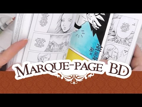 TUTO: Le marque-page BD Dragon ball