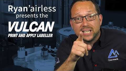 ICE Vulcan Print & Apply Labeller - Ryan
