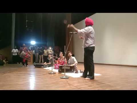 Baisakhi 2022 event at sgtb khalsa college  delhi university by Dr.Yashpreet kaur(awaaz Punjabi  di)