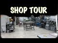 2018 fab welding shop tour  shop layout  organization  work flow  ideas