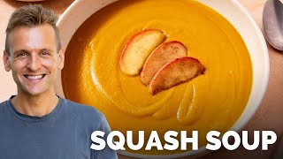 Slow Cooker Squash Soup | For those nights that start to feel like autumn!