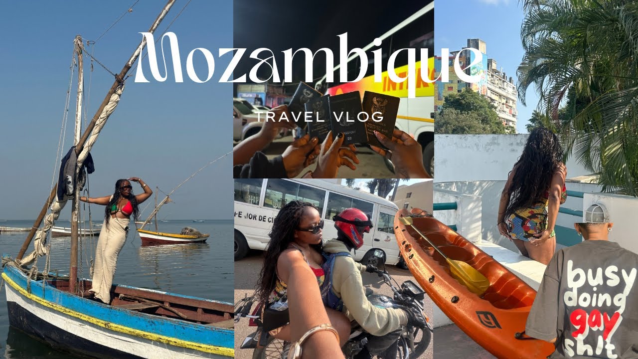 travel vlog: a weekend of partying in Mozambique… yatch party, island hopping ++