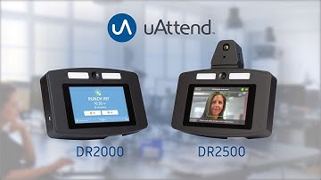 uAttend’s DR Series Voice Controlled Time Clocks