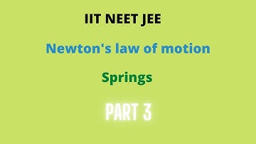 IIT JEE NEET||Newton