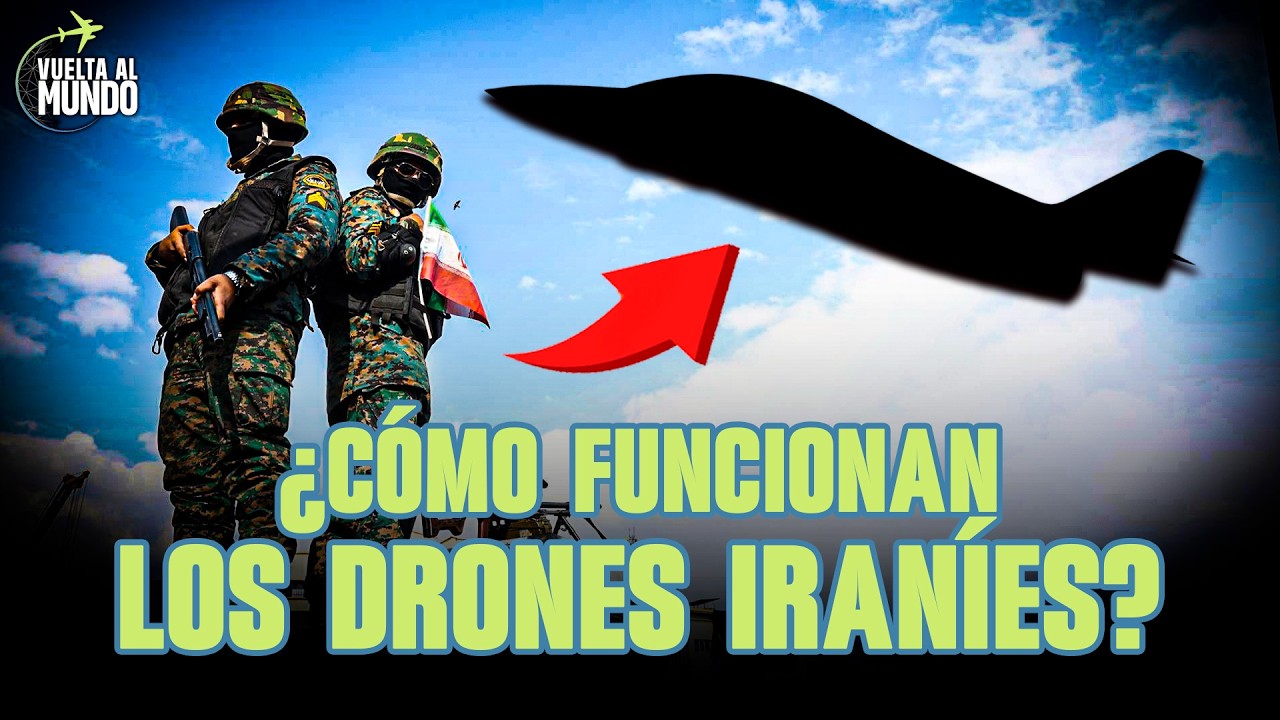 DRONES KAMIKAZE: ¿Cómo funcionan estas  aeronaves que usa Irán? | SEGMENTO #VueltAalMundo