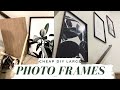 DIY LARGE PHOTO PRINTS & FRAMES FOR CHEAP | Decorating On A Small Budget!