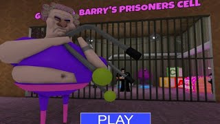 EVIL GRANDMA BARRYS PRISON RUN! ( Obby ) #roblox #scaryobby #obby #pomni