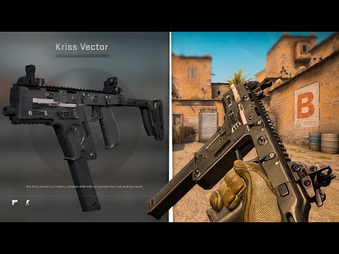 KRISS VECTOR agora no CS:GO... Nova opção MUITO MAIS OP para o lugar na MP5