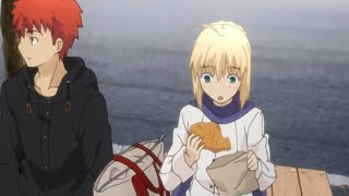 just saber eating