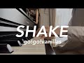 SHAKE / go!go!vanillas【ピアノ】