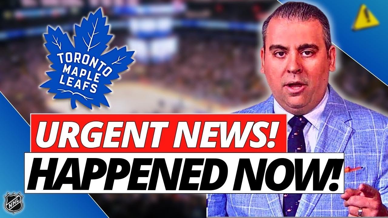 EXPLODED TODAY! LEAKED ON THE WEB! LOOK AT THAT! TORONTO MAPLE LEAFS ...