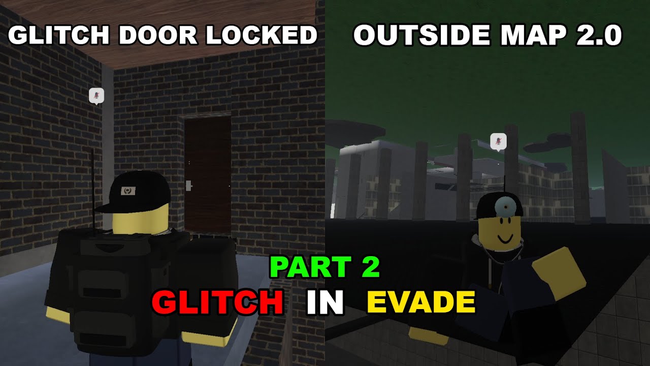 How to glitch under the map in doors