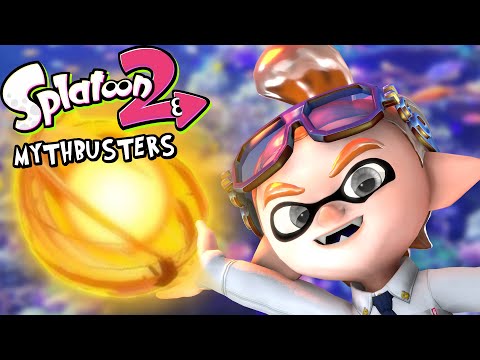 Splatoon 2 MYTHBUSTERS - CAN YOU SURVIVE A BOOYAH BOMB??