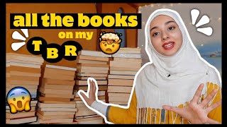 showing you all the books on my TBR (to be read) list