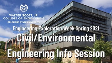 CSU EEW Spring 2021 - Civil/Environmental Engineering Information Session