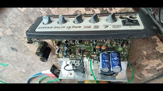 Cara modif speaker actip , pakai TR final tosiba , driver TIP 41 , 42 dan restan batu 5 watt