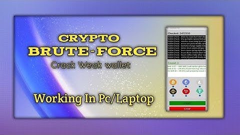 Crypto Brute-force Software🚀 || Crypto Wallet Finder Tool🖥️ || Crypto Search Official