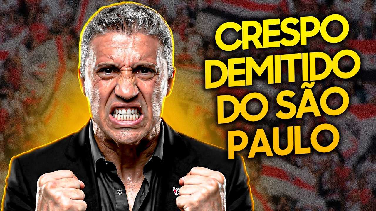 São Paulo DEMITE Hernan Crespo DO NADA