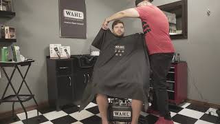 wahl cutting cape