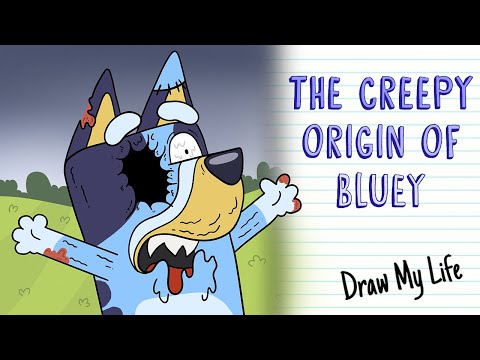 BLUEY CREEPY | Draw My Life