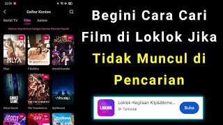 Cara Mencari Judul Film Di Loklok | Cara Cari Film Di Loklok