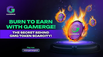 Gamerge’s Burning Model Explained | GameFi Innovation That Rewards You! 🔥🎮