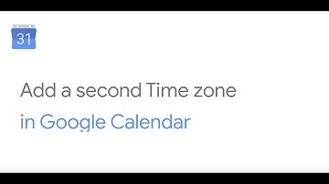Add a secondary time zone in Google Calendar