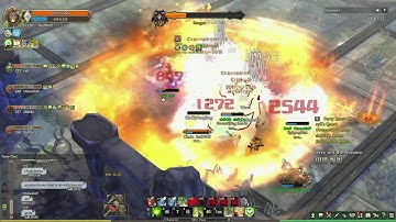 Tree of Savior CBT - Drapeliun, & Gorgon Boss Fight at Fedimian Mercenary Mission with 126 Paladin