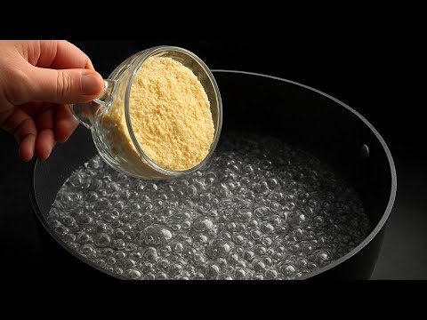 آرد ذرت رو بریز تو آب جوش از نتیجه شگفت زده میشی یه خوشمزه بی نظیر و پر خاصیت