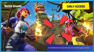 Fortnite Season 5 Week 8 Roadtrip background *EASTER EGG*!