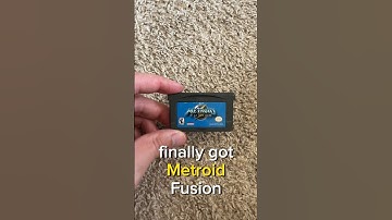 I Finally Got Metroid Fusion #gameboy #metroid #metroidfusion #gba