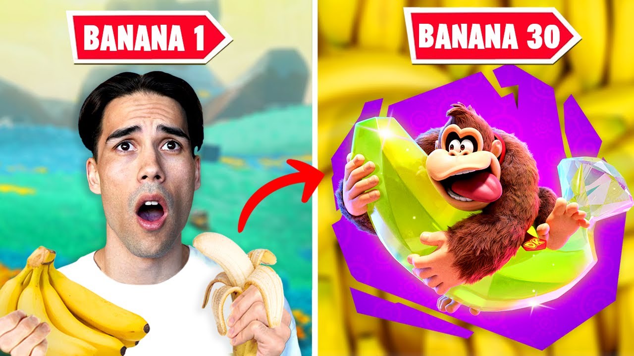 Everytime I Win in Donkey Kong Bananza, I Eat a Banana