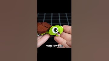 LEGO faces are HARD #lego #turtle #machine