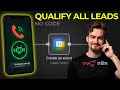 I Built an AI Voice Agent That Qualifies My Leads (No Code)