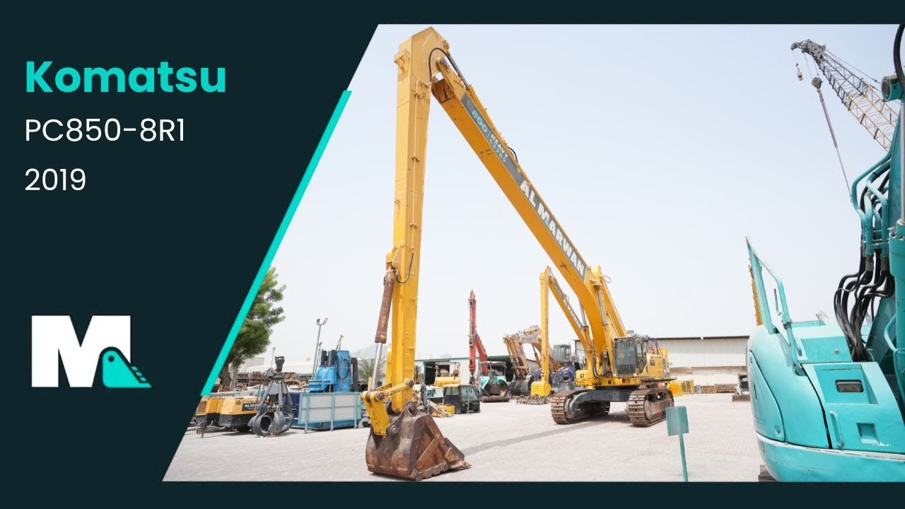Komatsu PC850SE-8R1 Long Boom Excavator | 2019