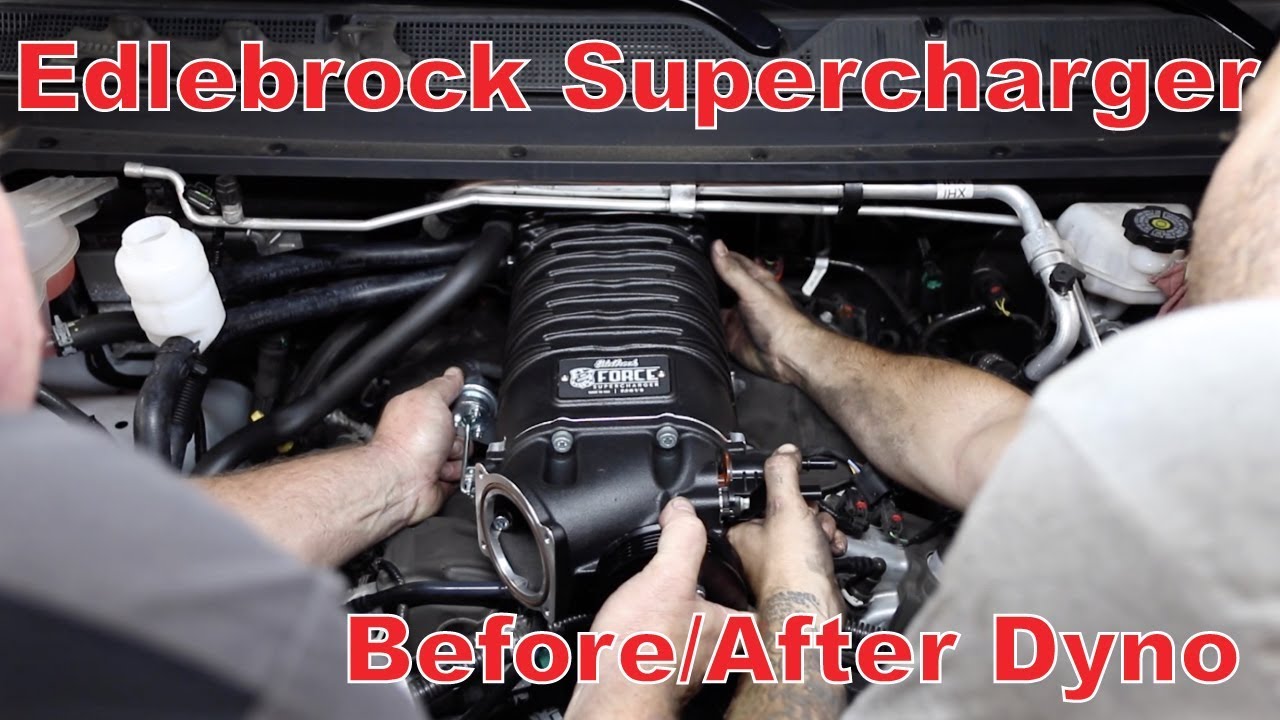 2018 V6 Chevrolet Colorado Edelbrock Supercharger Installation + Dyno