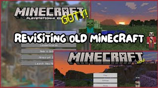 Revisiting Minecraft's last tutorial world & texture pack worlds....