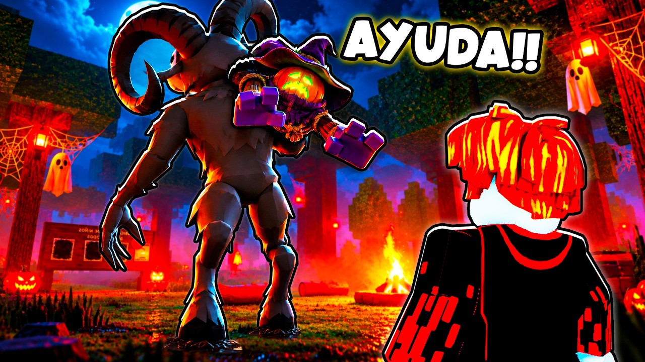 EL CARNERO SECUESTRÓ A HAPPY... (ACTUALIZACIÓN HALLOWEEN 99 NOCHES EN EL BOSQUE ROBLOX)
