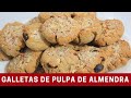 ¡¡RICAS GALLETAS DE PULPA DE ALMENDRA!! -Transición Vegana