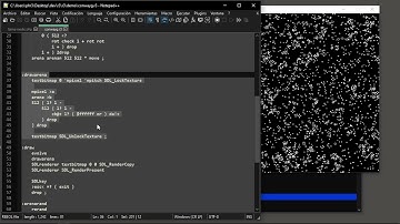 Conway Game of Life in r3/Forth