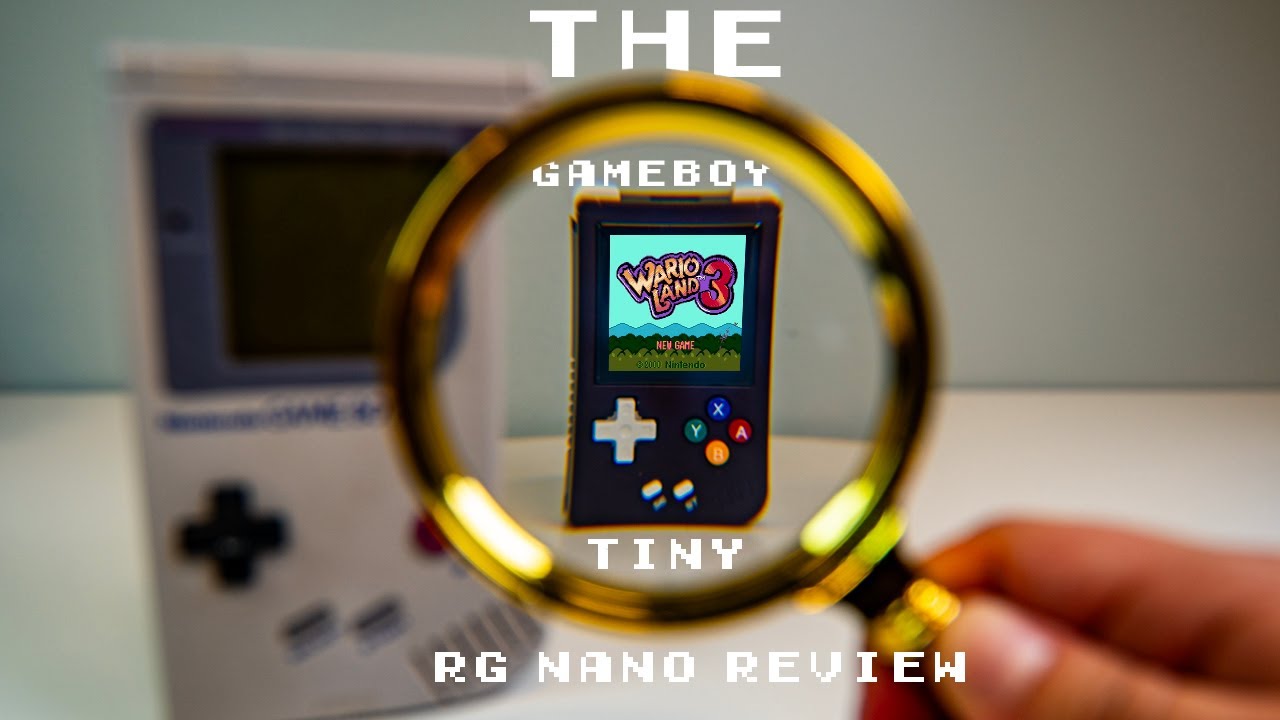 The RG Nano Is a Game Boy Clone the Size of a Pack of Gum