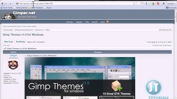 How To Get Themes For Gimp