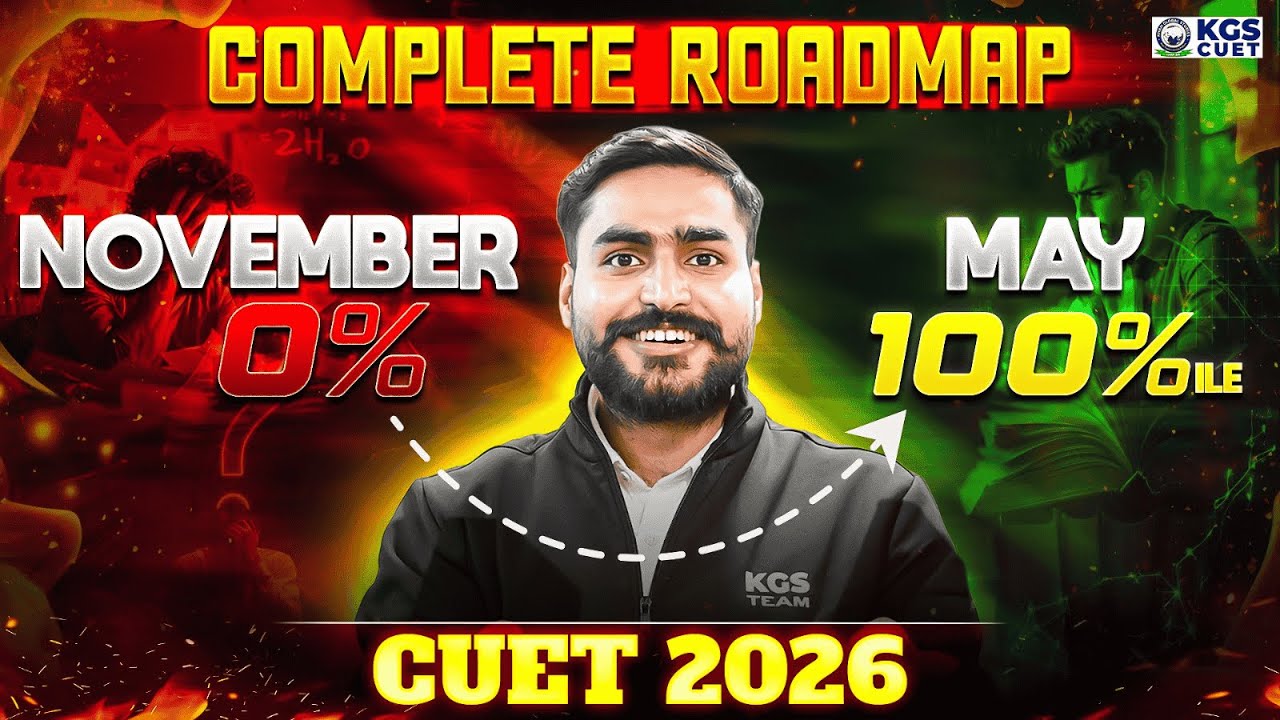 Crack CUET 2026 In 6 Month💥 | Complete Roadmap & Perfect Strategy ...