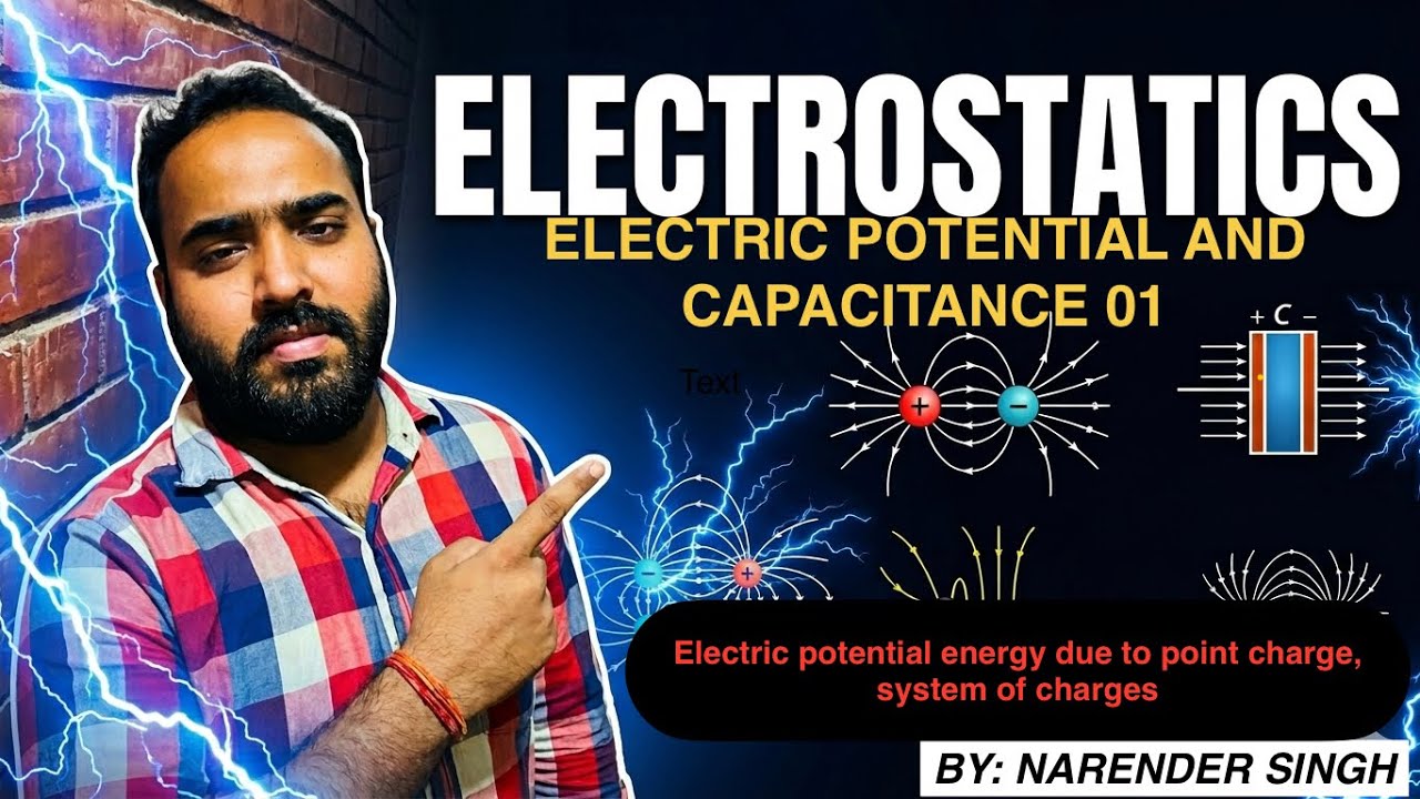 Electric potential and capacitance 01//electric potential energy - YouTube