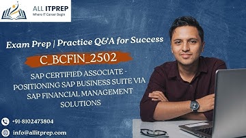 C_BCFIN_2502 Sample Questions & Answers | SAP Financial Management Certification