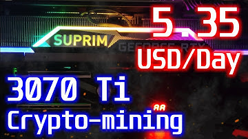 3070 Ti mining / August 2021 update!
