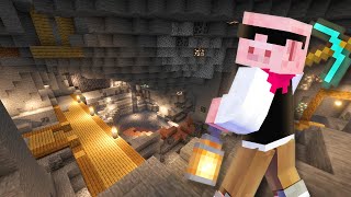 【マイクラ建築】廃鉱を使った大採石場ができました#9【マイクラ】【MENワールド2022】