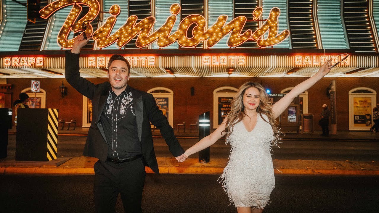 Las Vegas Elopement Video at the Little White Wedding Chapel